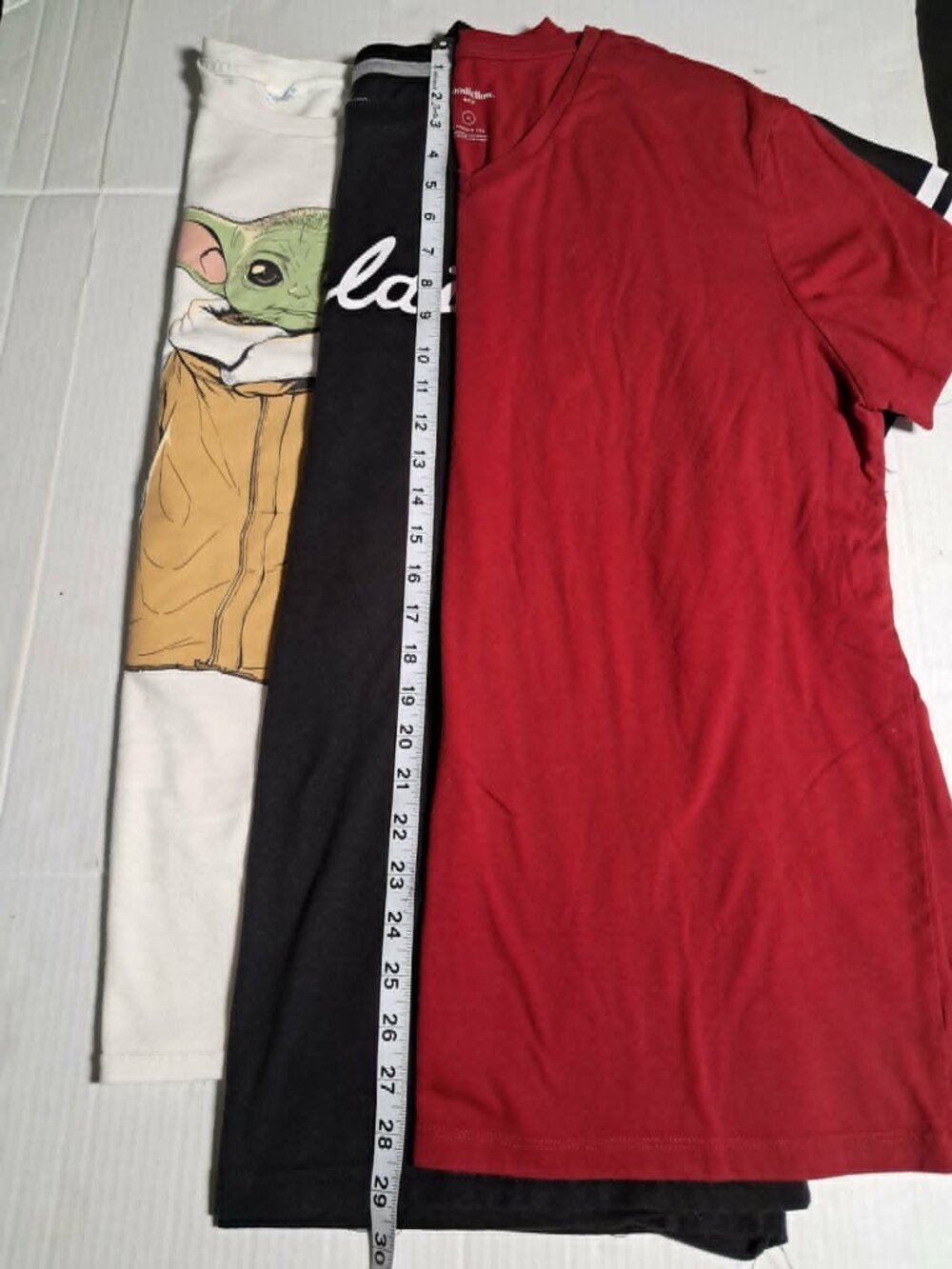 Men’s 3pc Tee Set – Spalding Tank, Star Wars Tee, Goodfellow Red Shirt-Size XL - Picture 9 of 10